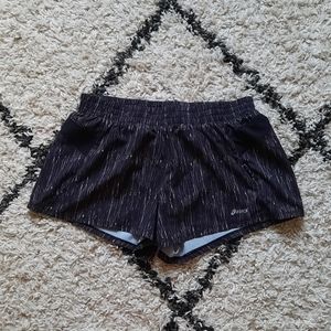 ASICS black athletic shorts